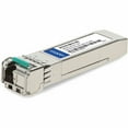 thumbnail image 1 of AddOn HP SFP+ Module - For Data Networking, Optical Network - 1 x LC 10GBase-BX Network - Optical Fiber - Single-mode - 10 Gigabit Ethernet - 10GBase-BX - Hot-swappable - 1 - TAA Compliant, 1 of 8