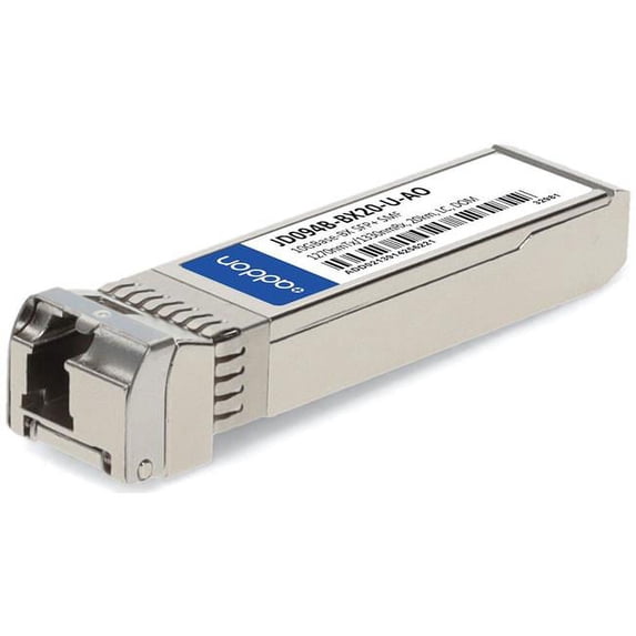 AddOn HP Compatible TAA 10GBase-BX SFP+ Transceiver (SMF, 1270nmTx/1330nmRx, 20km, LC, DOM)