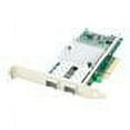 thumbnail image 1 of AddOn IBM 49Y7980 Comparable Dual SFP+ Port PCIe NIC - network adapter, 1 of 8