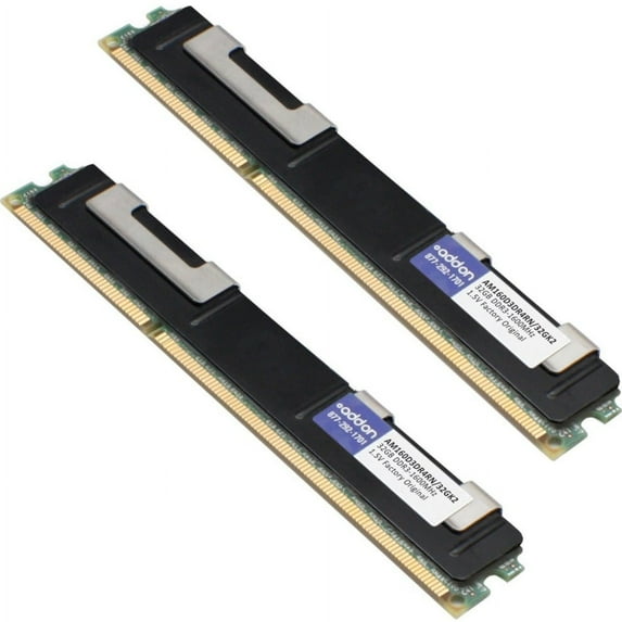 AddOn JEDEC 32GB (2x16GB) DDR3-1600MHz Registered ECC 1.5V 240-pin RDIMM Memory