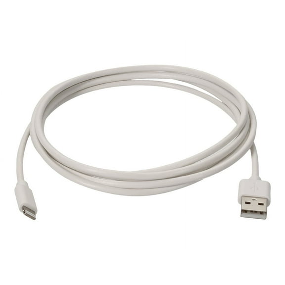 AddOn - Lightning cable - Lightning male to USB male - 6.6 ft - White - for Apple iPad/iPhone/iPod (Lightning)