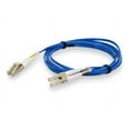 thumbnail image 1 of AddOn 1m LC [Male] to LC [Male] Blue OM4 Duplex Fiber OFNR [Riser-Rated] Patch Cable (add-lc-lc-1m5om4-be), 1 of 5