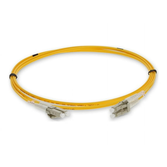 AddOn - Patch cable - LC/PC multi-mode (M) to LC/PC multi-mode (M) - 2 m - fiber optic - duplex - 50 micron - OM2 - riser - yellow