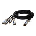thumbnail image 1 of AddOn - 400GBase-CU direct attach cable - TAA Compliant - QSFP-DD to QSFP56 - 3.3 ft - twinaxial - passive, 1 of 9