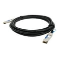 thumbnail image 1 of AddOn - 40GBase-CU direct attach cable - TAA Compliant - QSFP+ to QSFP+ - 3.3 ft - twinaxial - passive, 1 of 8