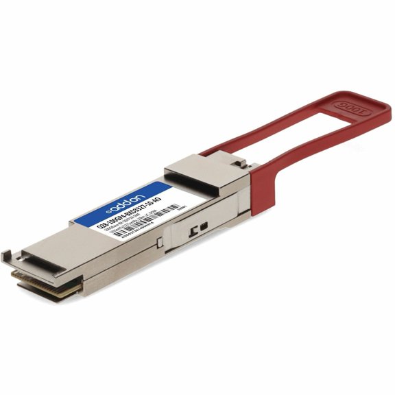 AddOn MSA and TAA Compliant 100GBase-BX QSFP28 Single Lambda Transceiver (SMF, 1331nmTx/1271nmRx, 10km, LC, DOM, with FEC)