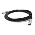 thumbnail image 1 of AddOn - 100GBase-CU direct attach cable - TAA Compliant - QSFP28 to QSFP28 - 10 ft - twinaxial - IEEE 802.3by - passive - black, 1 of 8