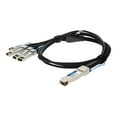 thumbnail image 1 of AddOn - 100GBase-CU direct attach cable - TAA Compliant - QSFP28 to SFP28 - 8 ft - twinaxial - passive, 1 of 9