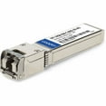 thumbnail image 1 of AddOn MSA and TAA 10G-BX DWDM 100GHz Multi-rate Multi-band SFP+ Transceiver (SMF, 20km, Primary, DOM), 1 of 8