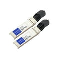 thumbnail image 1 of AddOn - 10GBase direct attach cable - TAA Compliant - SFP+ to SFP+ - 1 m - twinaxial - passive - for D-Link DGS 3630; DMS 3130; DXS 1100, 1210, 3400, 3600; Web Smart DXS-1210-12, 1 of 2
