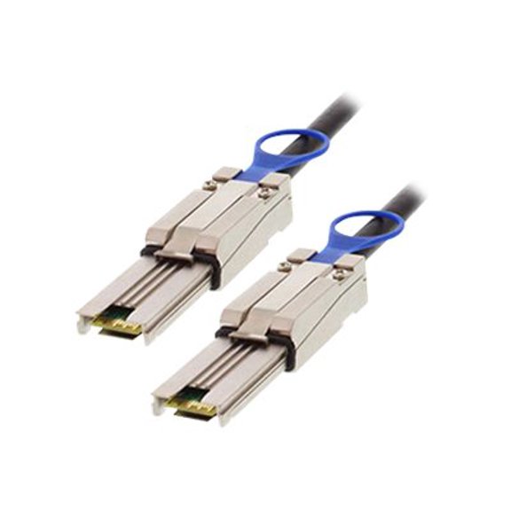 AddOn - Stacking cable - Mini SAS HD (SFF-8644) (M) to Mini SAS HD (SFF-8644) (M) - 1.6 ft - black - for HPE Aruba 2920-24G, 2920-24G-PoE+, 2920-48G, 2920-48G-PoE+, 2930M 24