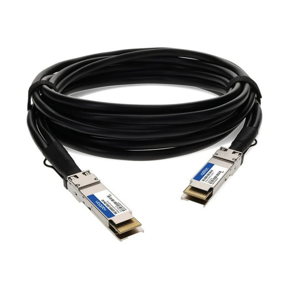 AddOn - 200GBase-CU direct attach cable - TAA Compliant - QSFP-DD to QSFP-DD - 6.6 ft - twinaxial - passive