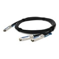 thumbnail image 1 of AddOn - 100GBase-CU direct attach cable - TAA Compliant - QSFP28 to QSFP28 - 16.4 ft - twinaxial - passive, 1 of 5