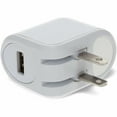 thumbnail image 1 of AddOn USB 2.0 5V Wall Adapter Plug White USAC2USB5V24AW, 1 of 8
