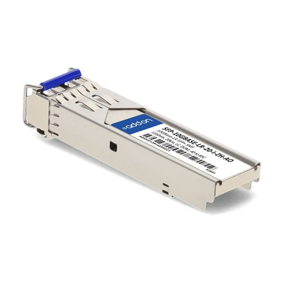 AddOn Zhone MXK-10GE-SFP+-20KM-1310 Compatible TAA 10GBase-LR SFP+ Transceiver (SMF, 1310nm, 20km, LC, DOM, -40 to 85C)