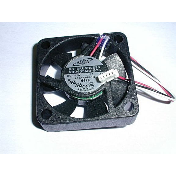 Adda Ad0405mb-g76 5vdc Fan 3 Wire w/ Connector 1pc - AD0405MB-G76