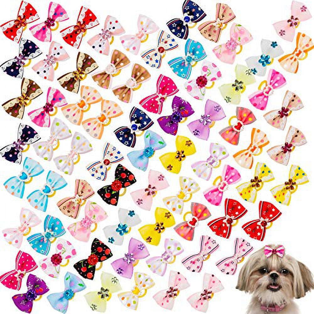 Dog bows for small dogs sale