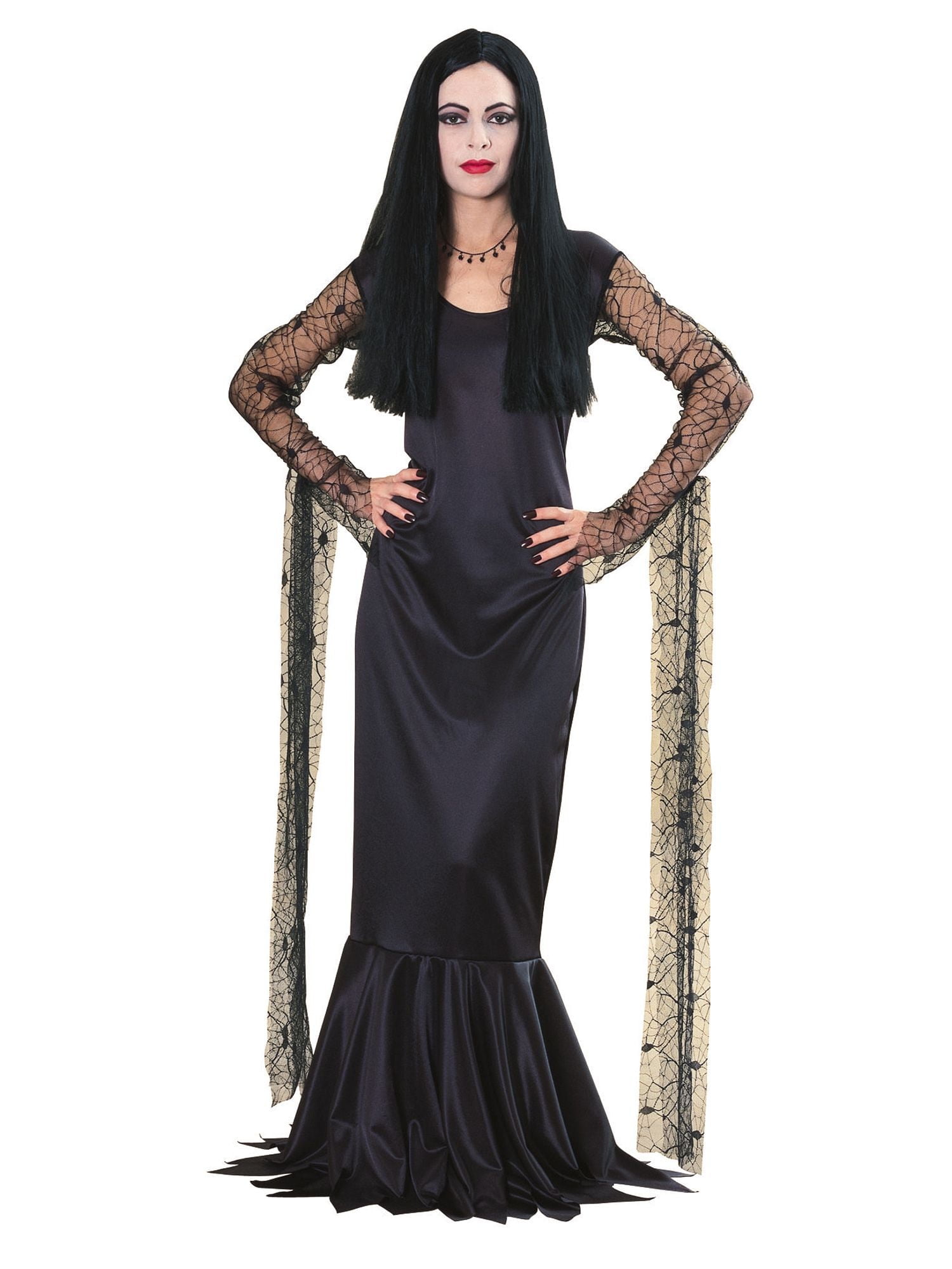 Women's Morticia Addams Family Costume Medium