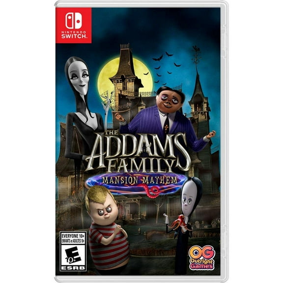 The Addams Family: Mansion Mayhem, Outright Games, Nintendo Switch, 819338021454