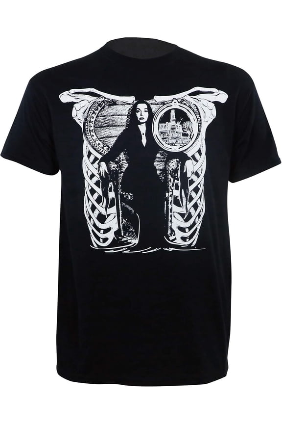 Addams Family Men's Morticia T-Shirt Black L