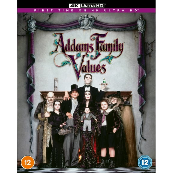 Addams Family Values (4K Ultra HD) Anjelica Huston Carol Kane Christina Ricci Christopher Lloyd