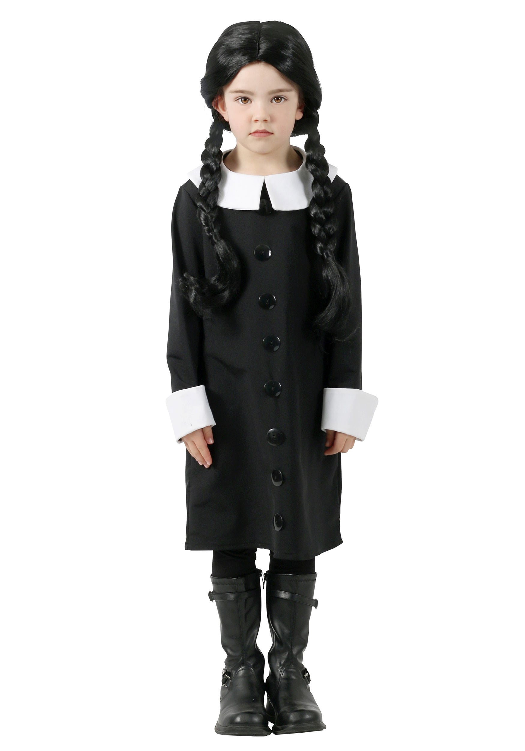 Addams Family Wednesday Addams Costume Kids — free download