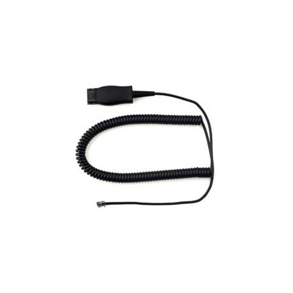 Addasound DN1004 QD (Quick Disconnect) To RJ9 Direct Connect Cable
