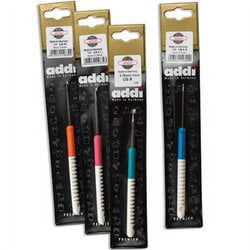 Addi Comfort Grip Crochet Hook, 4.50mm Size G -6/7