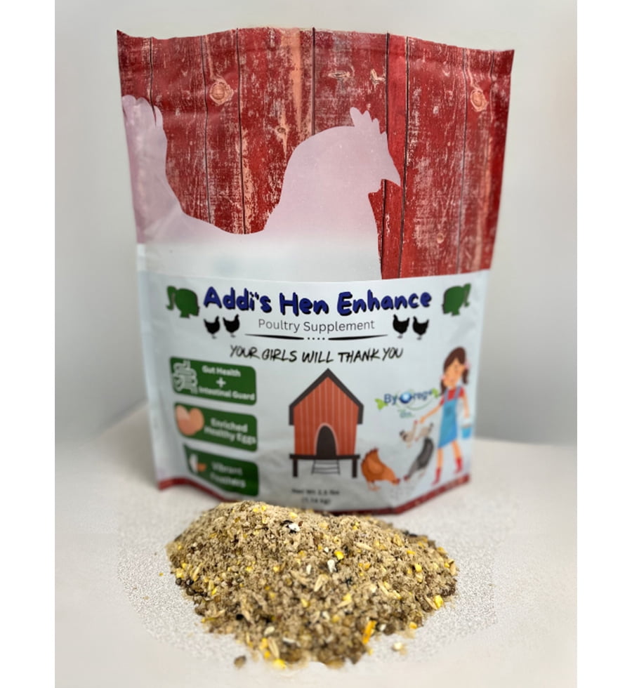 Addi's Hen Enhance Poultry Supplement for Egg Health and Improved Production