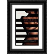 Addicted 18x24 Black Ornate Wood Framed Movie Poster with Double Matting