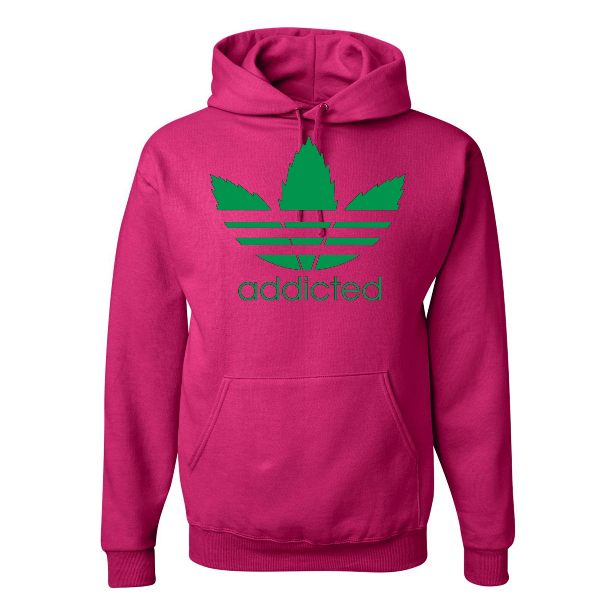Addicted Funny Graphic Mens Hoodies Fuschia X Large Walmart