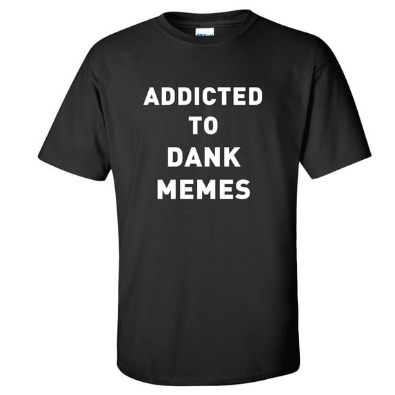 Addicted To Dank Memes Adult Short Sleeve T-shirt