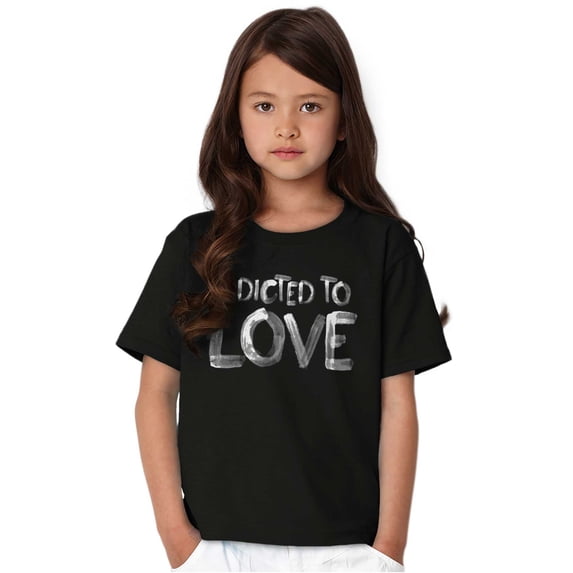 Addicted To Love Cute Romantic Gym Girls Kids T Shirt Tees Teen Brisco Brands XS