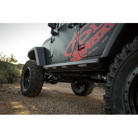 Addictive Desert Designs 07-18 Jeep Wrangler JK 4 Door Stealth Fighter Side Steps w/ ADD Logo Fits select: 2015-2017 JEEP WRANGLER UNLIMITED SPORT, 2012-2014 JEEP WRANGLER SPORT