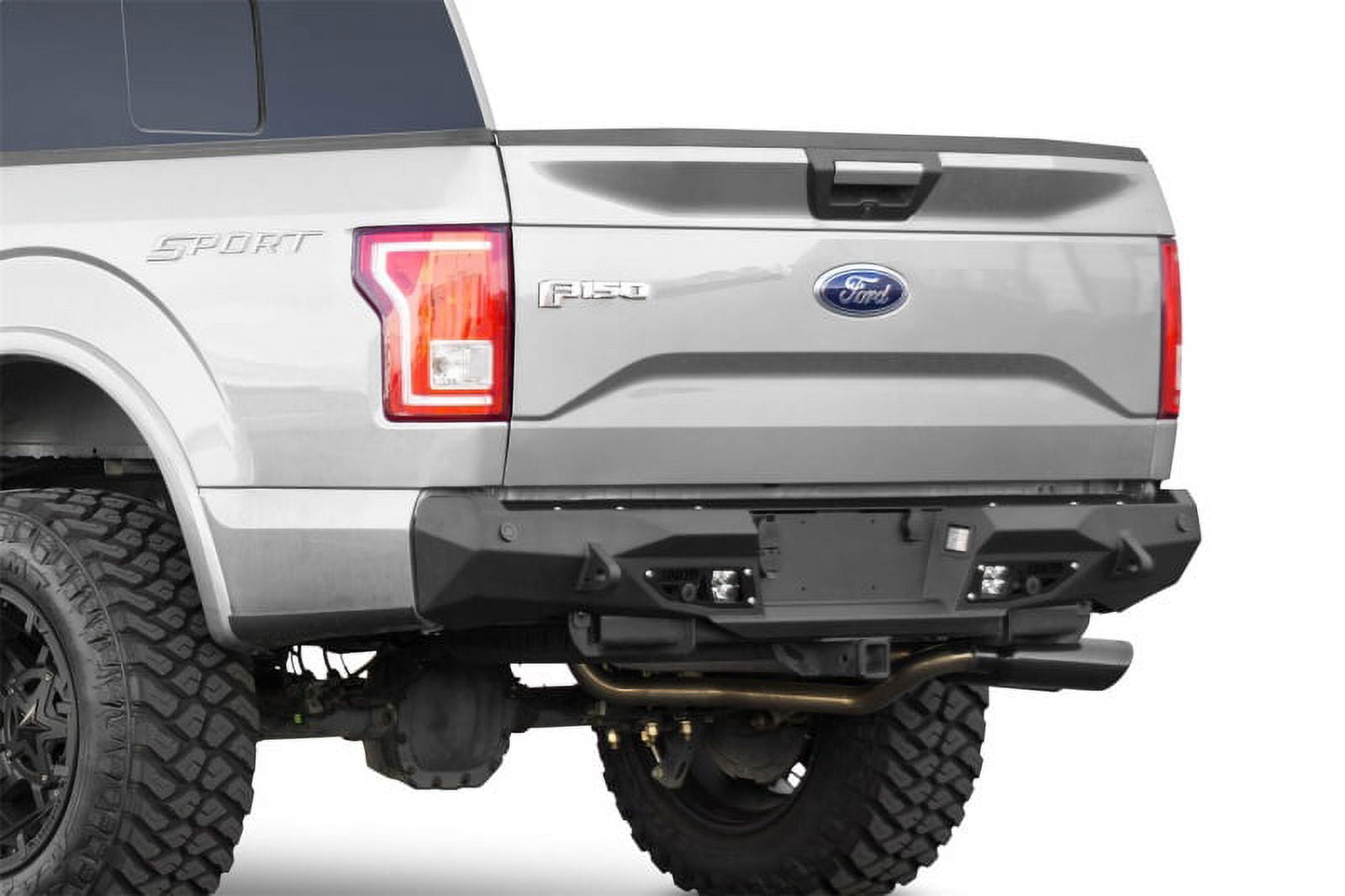 Addictive Desert Designs 15-18 Ford F-150 Stealth Fighter Rear Bumper w ...