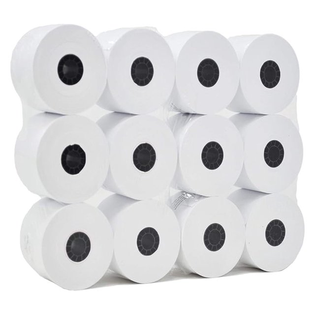 Alliance Thermal POS Receipt Paper Rolls (50 Rolls) - 2 1/4" X 50' - Made In USA