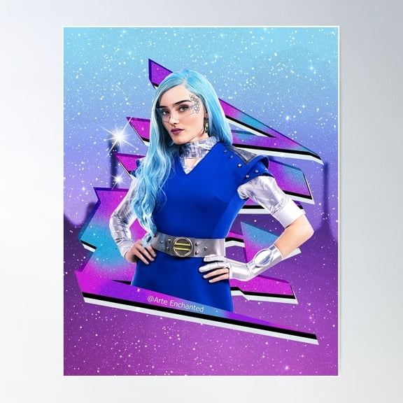 Addison Alien Star - Zombies 1, 2, 3, 4 Poster Wall Art, Modern Wall Decor For Living Room Bedroom, 16x24 UNFRAMED