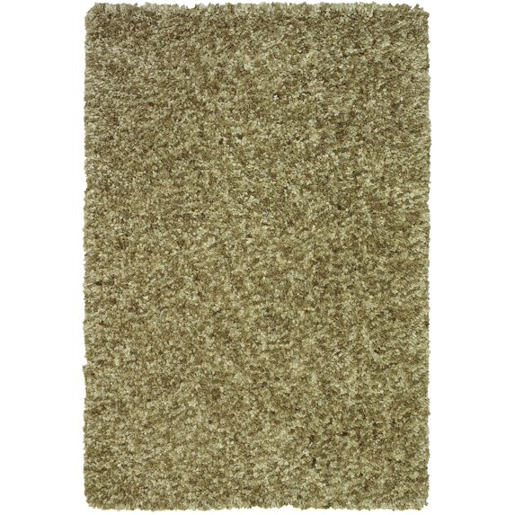Addison Alpha Lavish Variegated Green Shag Area Rug