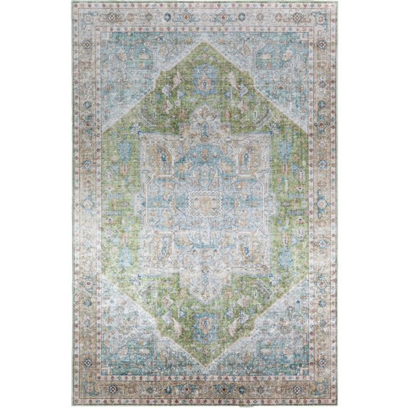Addison Avignon Heriz Velvet Multi Area Rug