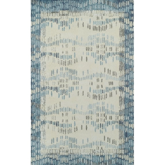 Addison Blair Casual Hourglass Blue Area Rug