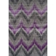 thumbnail image 1 of Addison Bria Purple Chevron Area Rug, 1 of 3