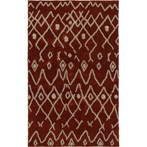 Addison Calabar Rust Area Rug