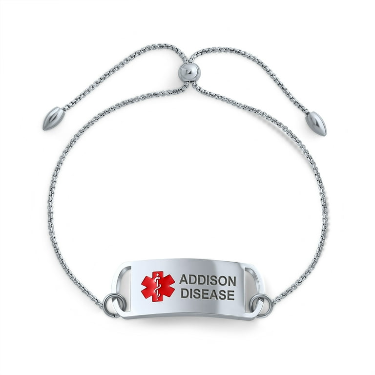 Addison's disease clearance medical alert bracelet