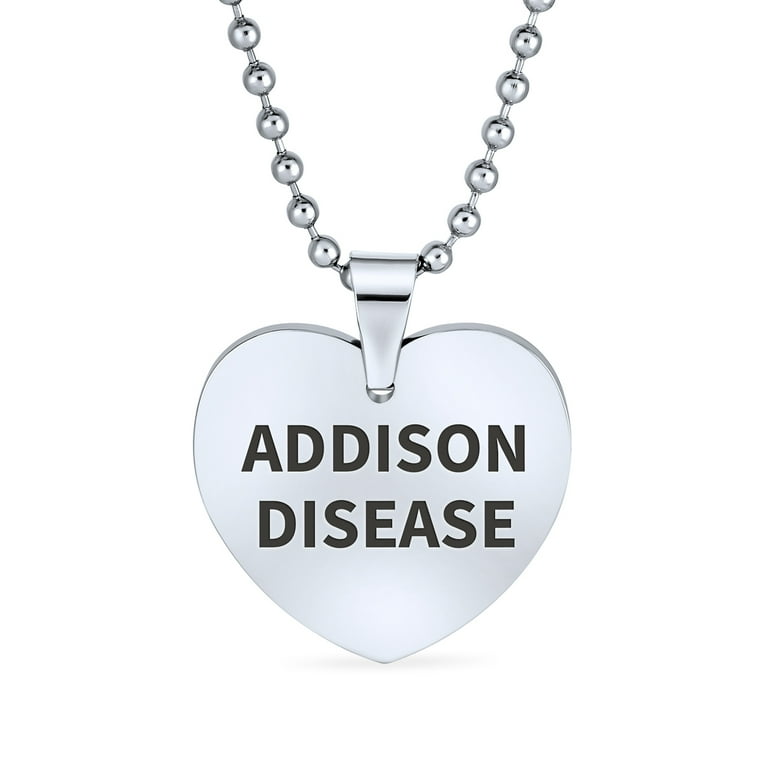 Addison's disease medical alert necklace shop