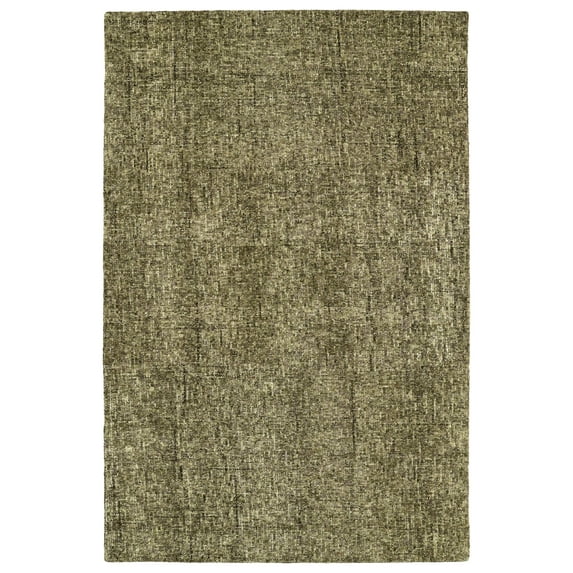 Addison Eastman Variegated Solid Green Area Rug