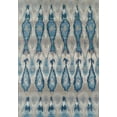 thumbnail image 1 of Addison Freeport IndoorOutdoor Casual Ikat Blue Area Rug 82X10, 1 of 5
