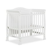 Dream On Me Naples Full Panel 4-in-1 Convertible Mini Crib, Espresso