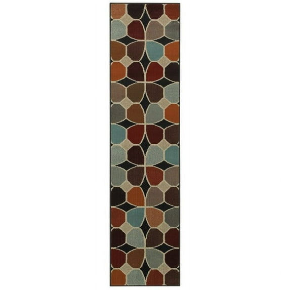 Addison Heights Apollo Geometric Grey/Multi Rug