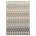 thumbnail image 1 of Addison Heights Brentwood Geometric Bianca Ikat Transitional Area Rug, Brown, 1 of 2