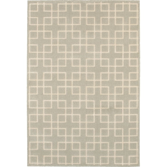 Addison Heights Evans Geometric Ivory Rug